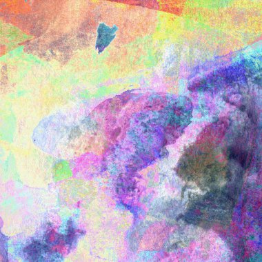 Soyut doku suluboya tasarım yıkama, su boyası dokusu yakın çekim