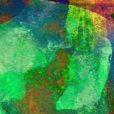 Soyut doku suluboya tasarım yıkama, su boyası dokusu yakın çekim