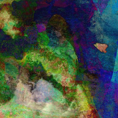 Soyut doku suluboya tasarım yıkama, su boyası dokusu yakın çekim