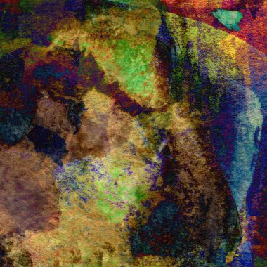 Soyut doku suluboya tasarım yıkama, su boyası dokusu yakın çekim