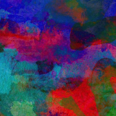 Soyut doku suluboya tasarım yıkama, su boyası dokusu yakın çekim