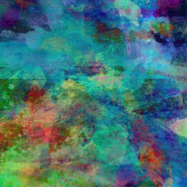 Soyut doku suluboya tasarım yıkama, su boyası dokusu yakın çekim