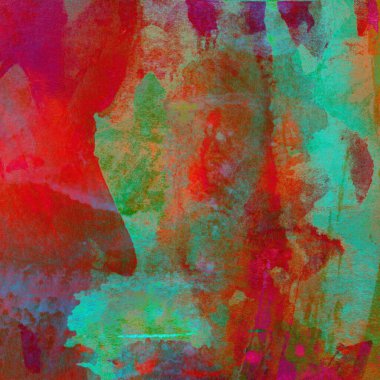 Soyut doku suluboya tasarım yıkama, su boyası dokusu yakın çekim