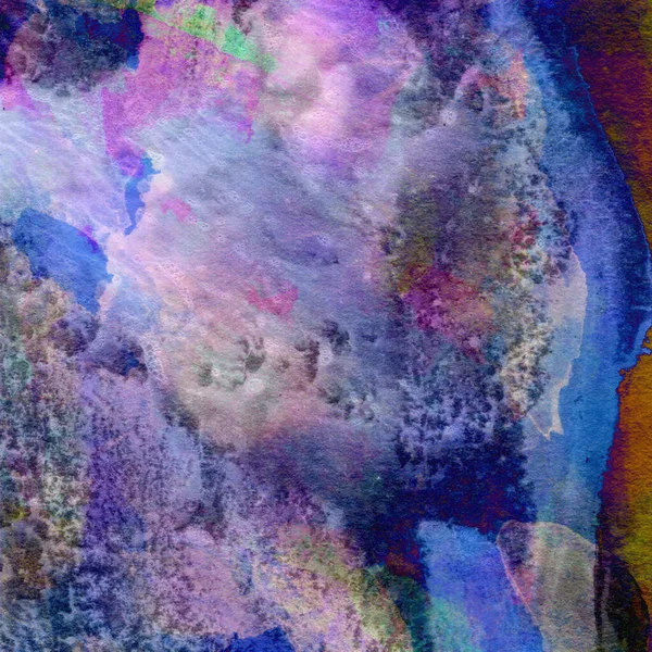 Soyut doku suluboya tasarım yıkama, su boyası dokusu yakın çekim