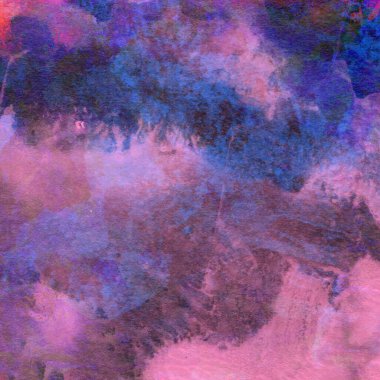 Soyut doku suluboya tasarım yıkama, su boyası dokusu yakın çekim