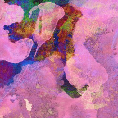 Soyut doku suluboya tasarım yıkama, su boyası dokusu yakın çekim