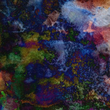 Soyut doku suluboya tasarım yıkama, su boyası dokusu yakın çekim