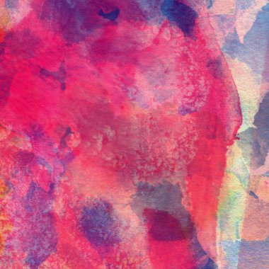 Soyut doku suluboya tasarım yıkama, su boyası dokusu yakın çekim