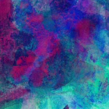 Soyut doku suluboya tasarım yıkama, su boyası dokusu yakın çekim