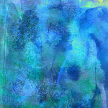 Soyut doku suluboya tasarım yıkama, su boyası dokusu yakın çekim