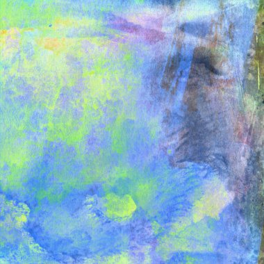 Soyut doku suluboya tasarım yıkama, su boyası dokusu yakın çekim