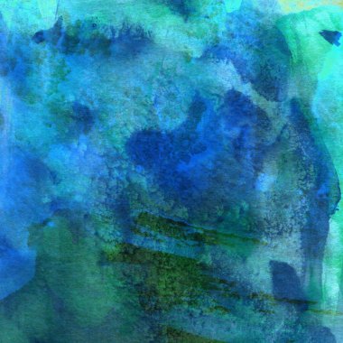 Soyut doku suluboya tasarım yıkama, su boyası dokusu yakın çekim