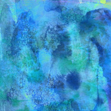 Soyut doku suluboya tasarım yıkama, su boyası dokusu yakın çekim