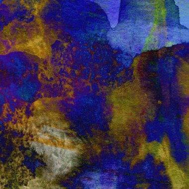 Soyut doku suluboya tasarım yıkama, su boyası dokusu yakın çekim