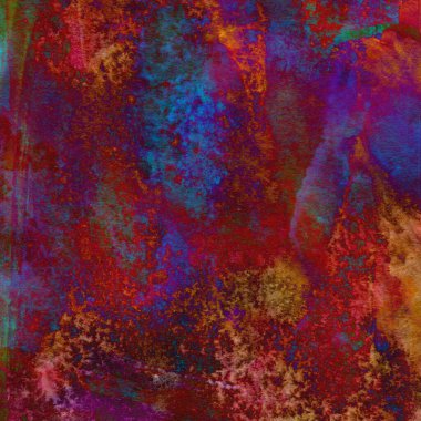 Soyut doku suluboya tasarım yıkama, su boyası dokusu yakın çekim