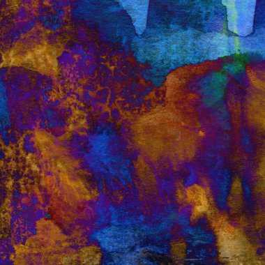 Soyut doku suluboya tasarım yıkama, su boyası dokusu yakın çekim