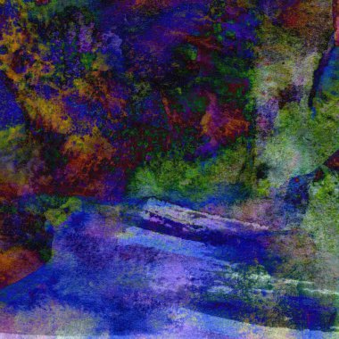 Soyut doku suluboya tasarım yıkama, su boyası dokusu yakın çekim