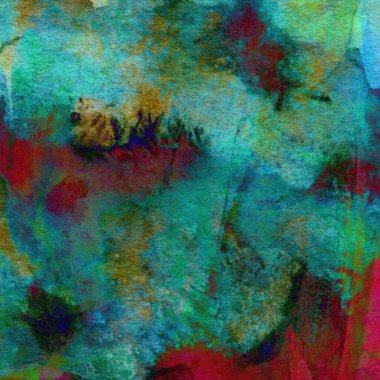 Soyut doku suluboya tasarım yıkama, su boyası dokusu yakın çekim