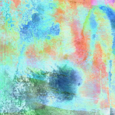 Soyut doku suluboya tasarım yıkama, su boyası dokusu yakın çekim