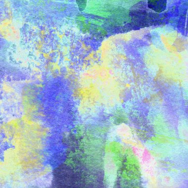 Soyut doku suluboya tasarım yıkama, su boyası dokusu yakın çekim