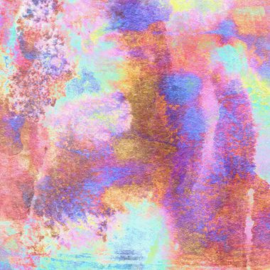 Soyut doku suluboya tasarım yıkama, su boyası dokusu yakın çekim