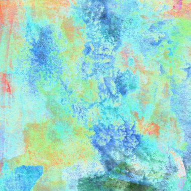 Soyut doku suluboya tasarım yıkama, su boyası dokusu yakın çekim