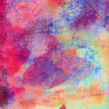 Soyut doku suluboya tasarım yıkama, su boyası dokusu yakın çekim