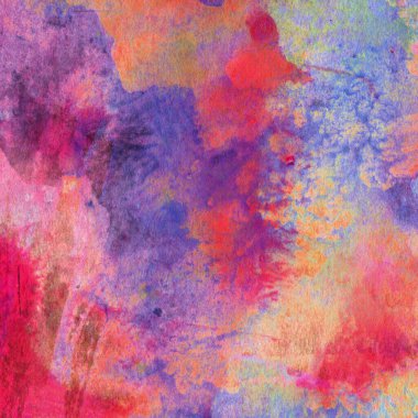 Soyut doku suluboya tasarım yıkama, su boyası dokusu yakın çekim