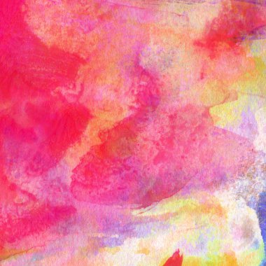 Soyut doku suluboya tasarım yıkama, su boyası dokusu yakın çekim