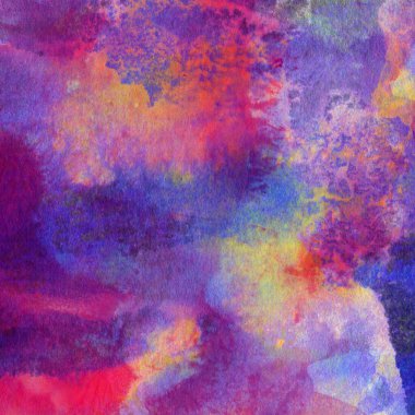 Soyut doku suluboya tasarım yıkama, su boyası dokusu yakın çekim