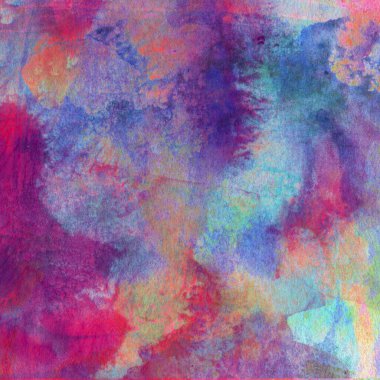 Soyut doku suluboya tasarım yıkama, su boyası dokusu yakın çekim