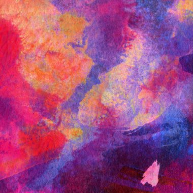 Soyut doku suluboya tasarım yıkama, su boyası dokusu yakın çekim