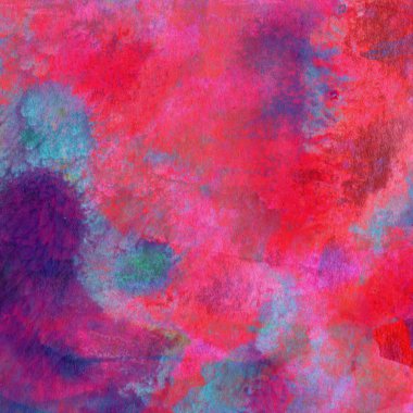 Soyut doku suluboya tasarım yıkama, su boyası dokusu yakın çekim