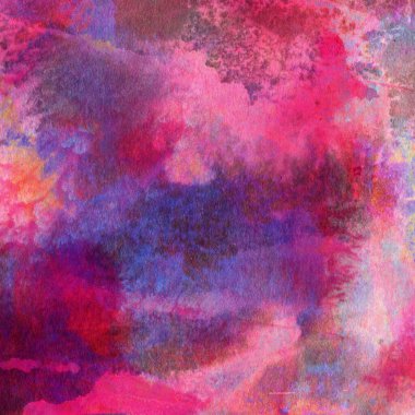 Soyut doku suluboya tasarım yıkama, su boyası dokusu yakın çekim