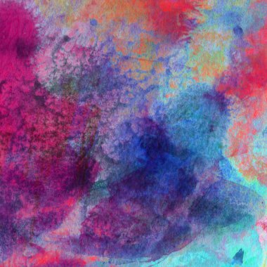 Soyut doku suluboya tasarım yıkama, su boyası dokusu yakın çekim