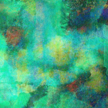 Soyut doku suluboya tasarım yıkama, su boyası dokusu yakın çekim