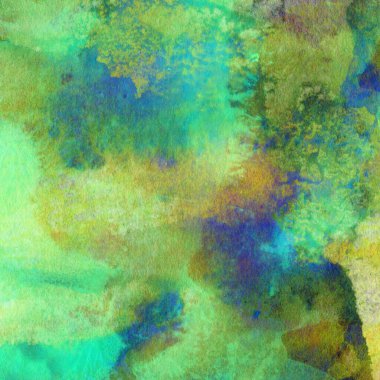 Soyut doku suluboya tasarım yıkama, su boyası dokusu yakın çekim