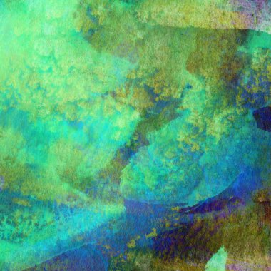 Soyut doku suluboya tasarım yıkama, su boyası dokusu yakın çekim