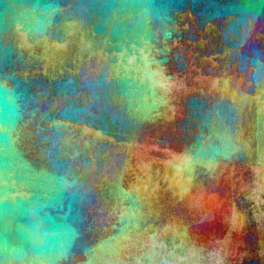 Soyut doku suluboya tasarım yıkama, su boyası dokusu yakın çekim