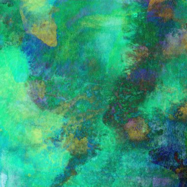 Soyut doku suluboya tasarım yıkama, su boyası dokusu yakın çekim