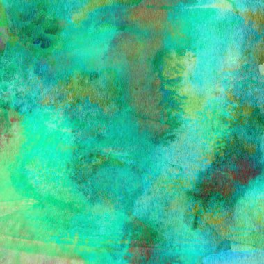 Soyut doku suluboya tasarım yıkama, su boyası dokusu yakın çekim