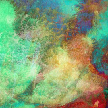 Soyut doku suluboya tasarım yıkama, su boyası dokusu yakın çekim