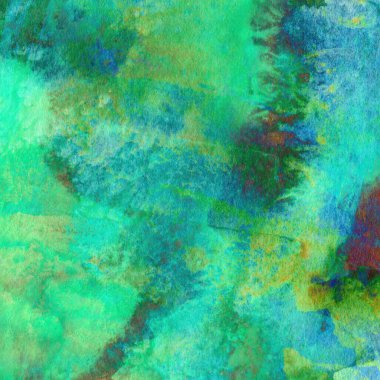 Soyut doku suluboya tasarım yıkama, su boyası dokusu yakın çekim