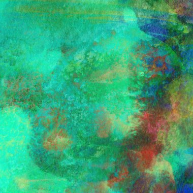 Soyut doku suluboya tasarım yıkama, su boyası dokusu yakın çekim