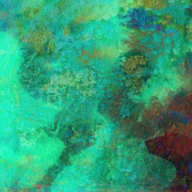 Soyut doku suluboya tasarım yıkama, su boyası dokusu yakın çekim