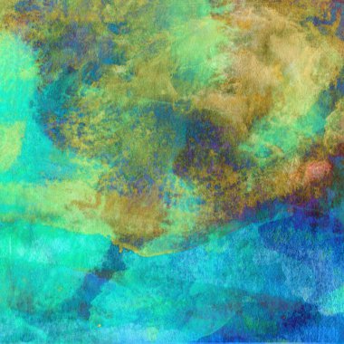 Soyut doku suluboya tasarım yıkama, su boyası dokusu yakın çekim