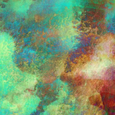 Soyut doku suluboya tasarım yıkama, su boyası dokusu yakın çekim