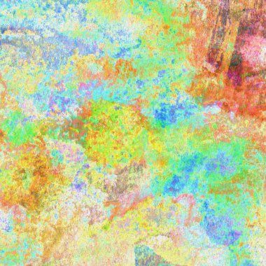 Mavi, yeşil, pembe ve sarı renklerle suluboya arkaplan