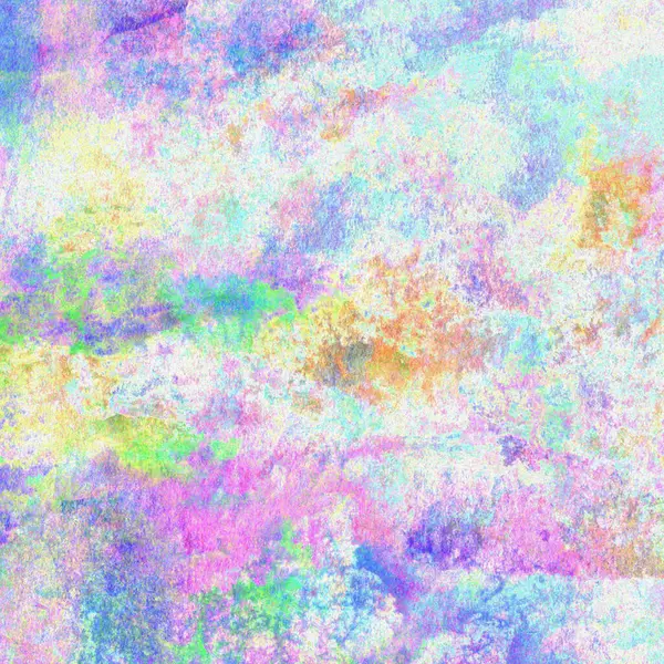 Watercolor Background Splashes Blue Green Pink Yellow Colors — Stock Photo, Image