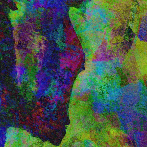 Heldere Abstracte Achtergrond Gemaakt Met Aquarelverf Gemengde Roze Groene Blauwe — Stockfoto